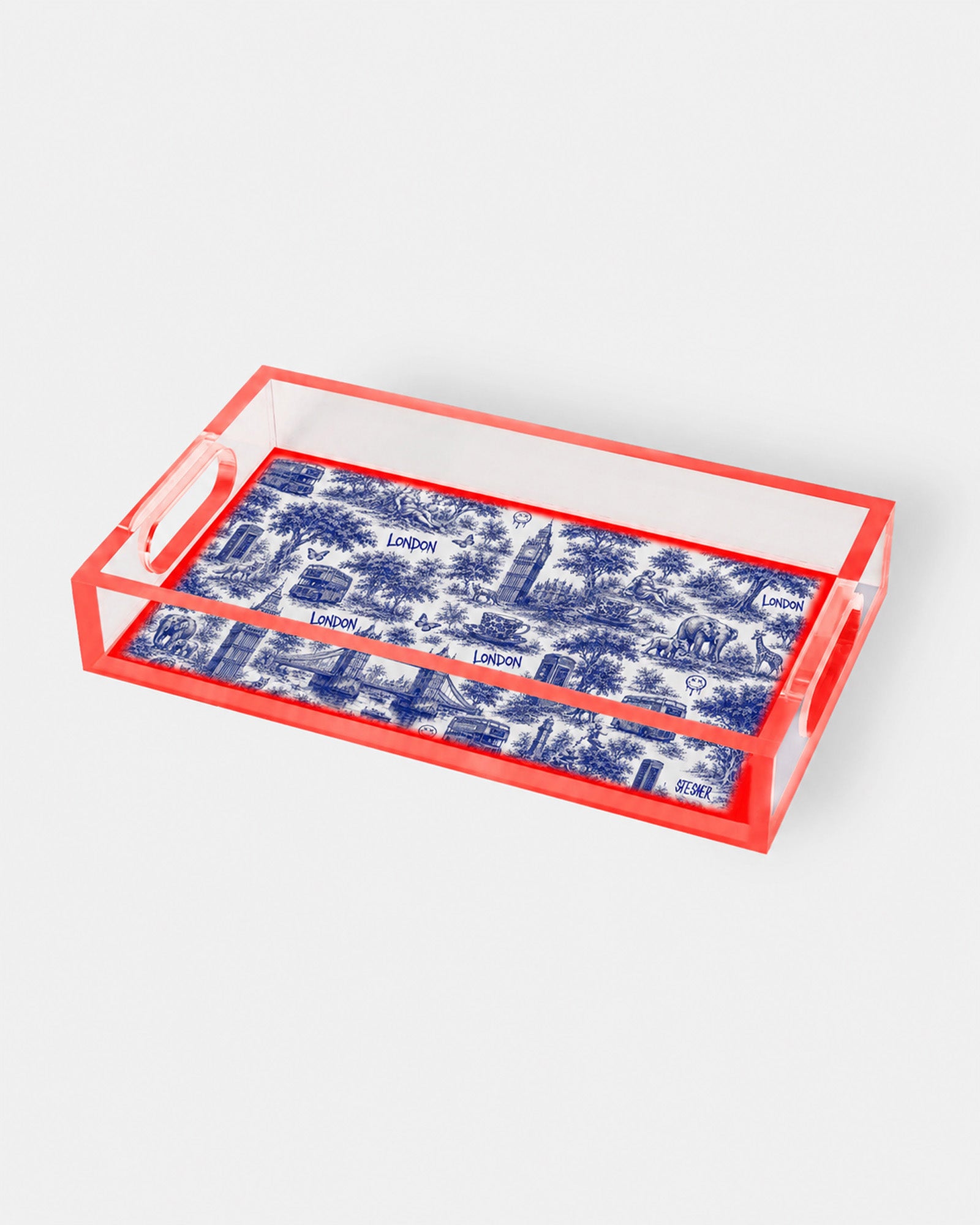 Urban Pop Toile Acrylic Tray Collection