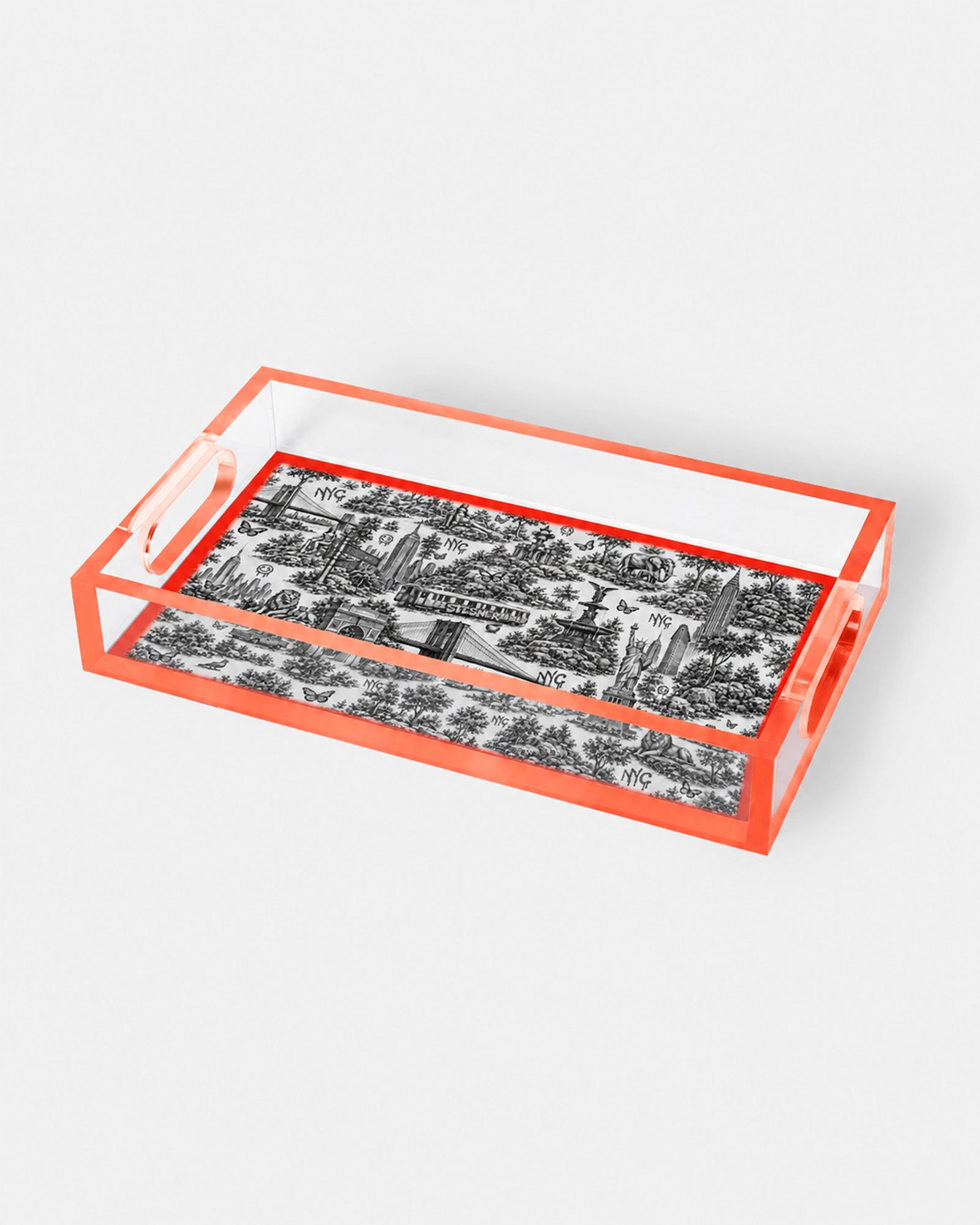 Urban Pop Toile Acrylic Tray Collection