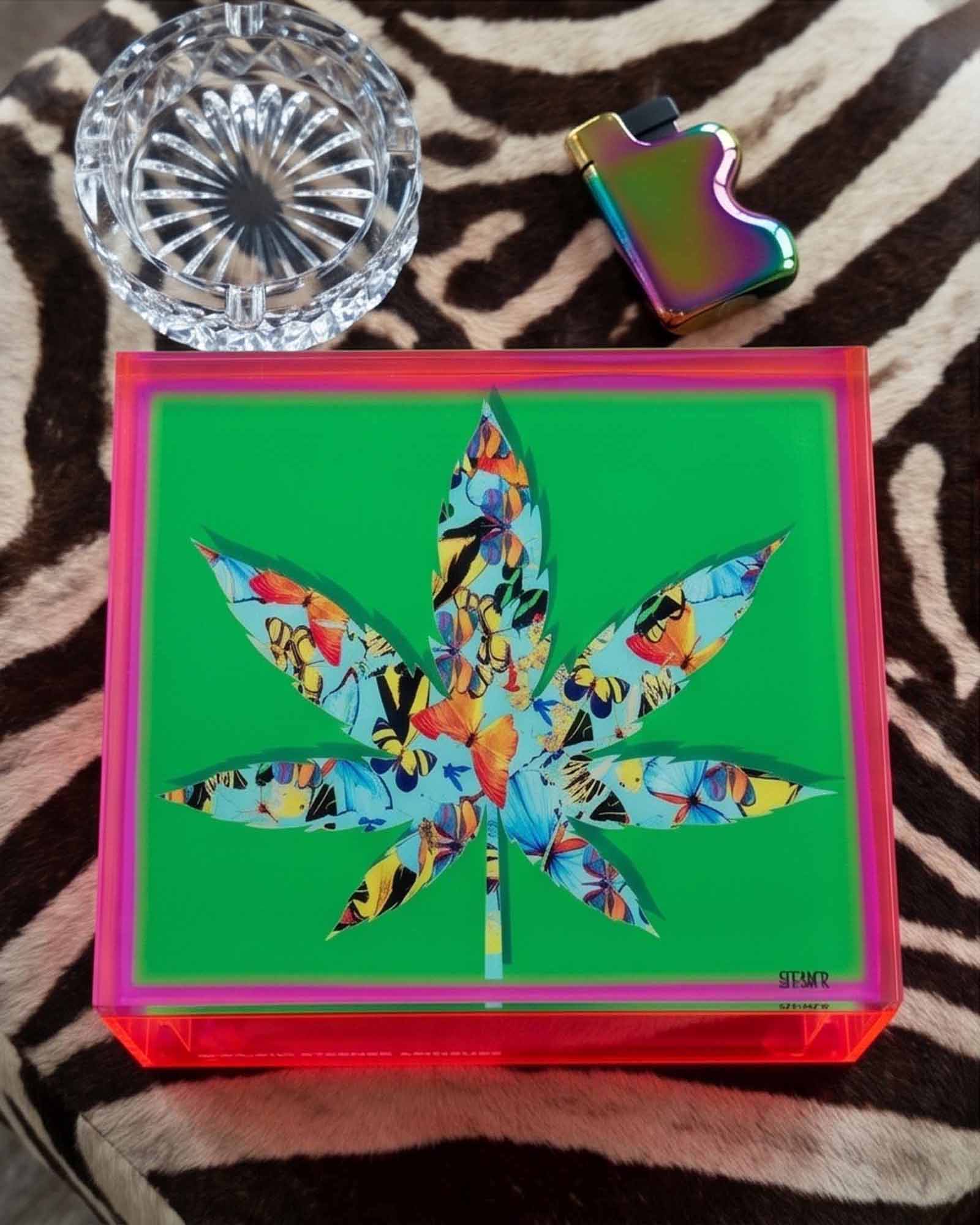High Rollers Leaf Keepsake Box