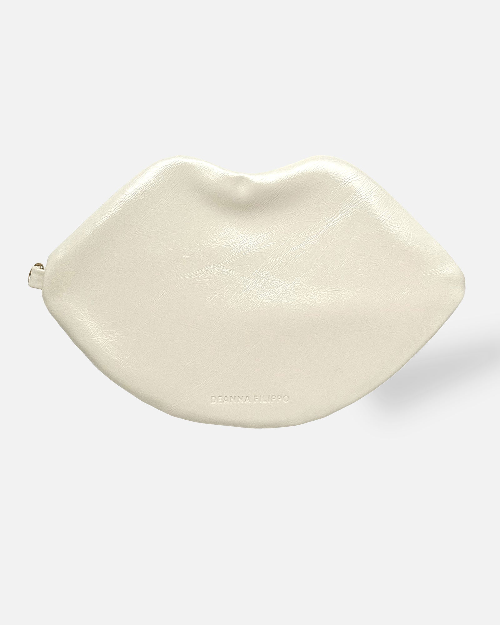 The Blake — Pearl White Lip Pouch by David Stesner ArtHouse — white beauty, styled view