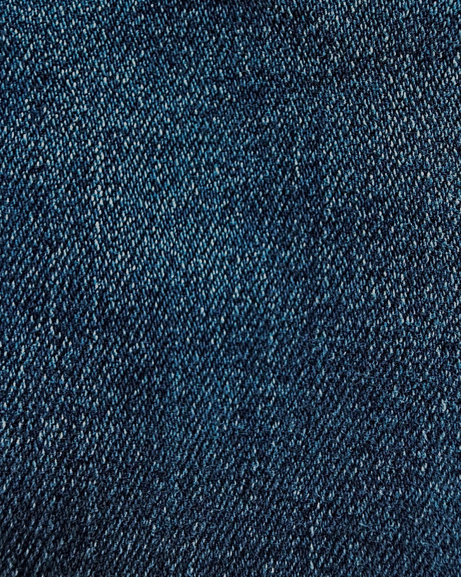 The Blake — Deep Blu Denim Lip Pouch — lip-shaped makeup pouch by David Stesner ArtHouse — styled display