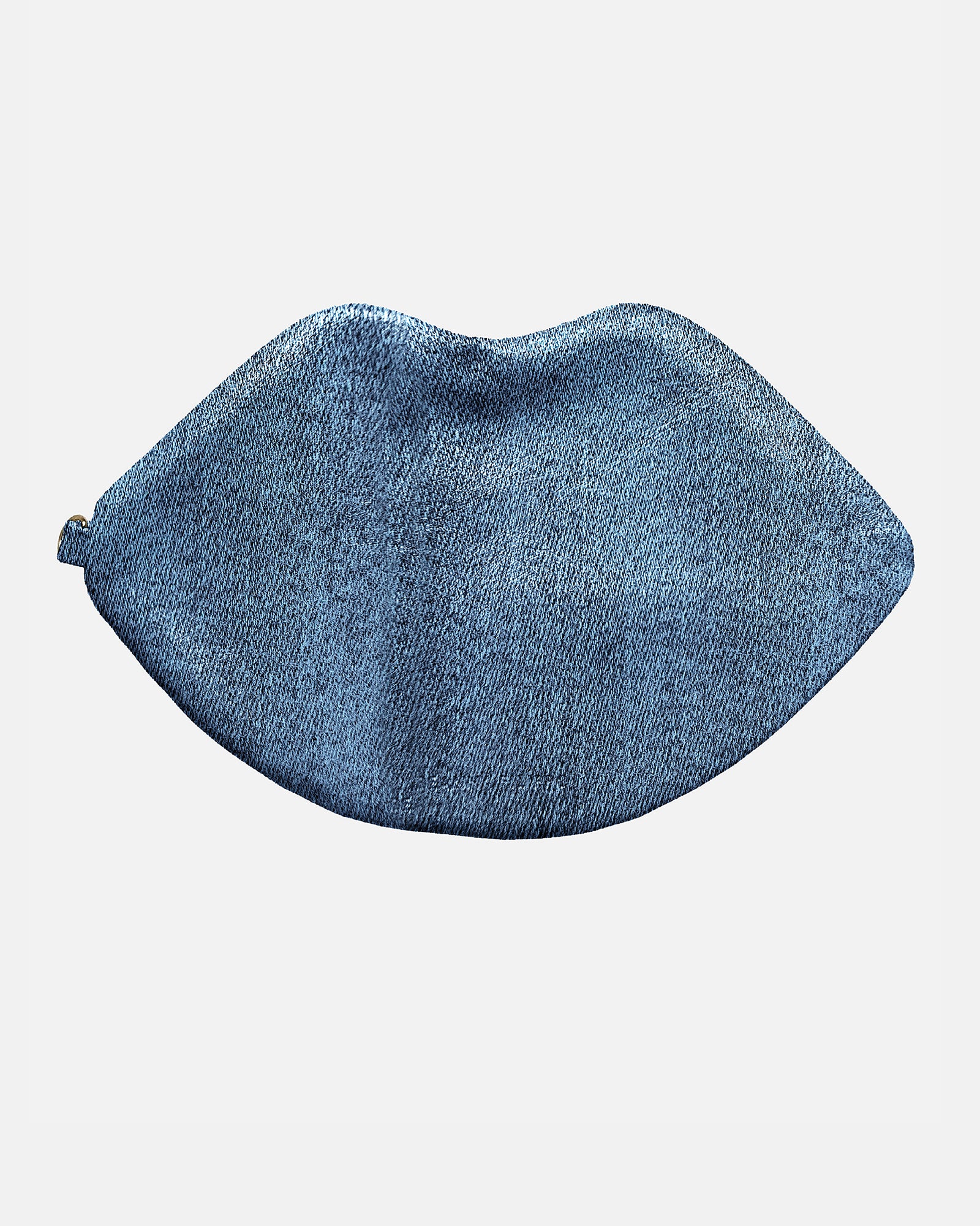 The Blake — Medium Wash Denim Lip Pouch