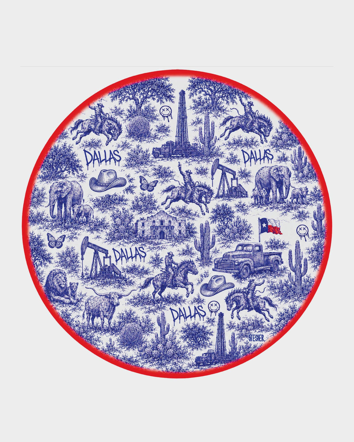 Urban Pop Toile — Dallas