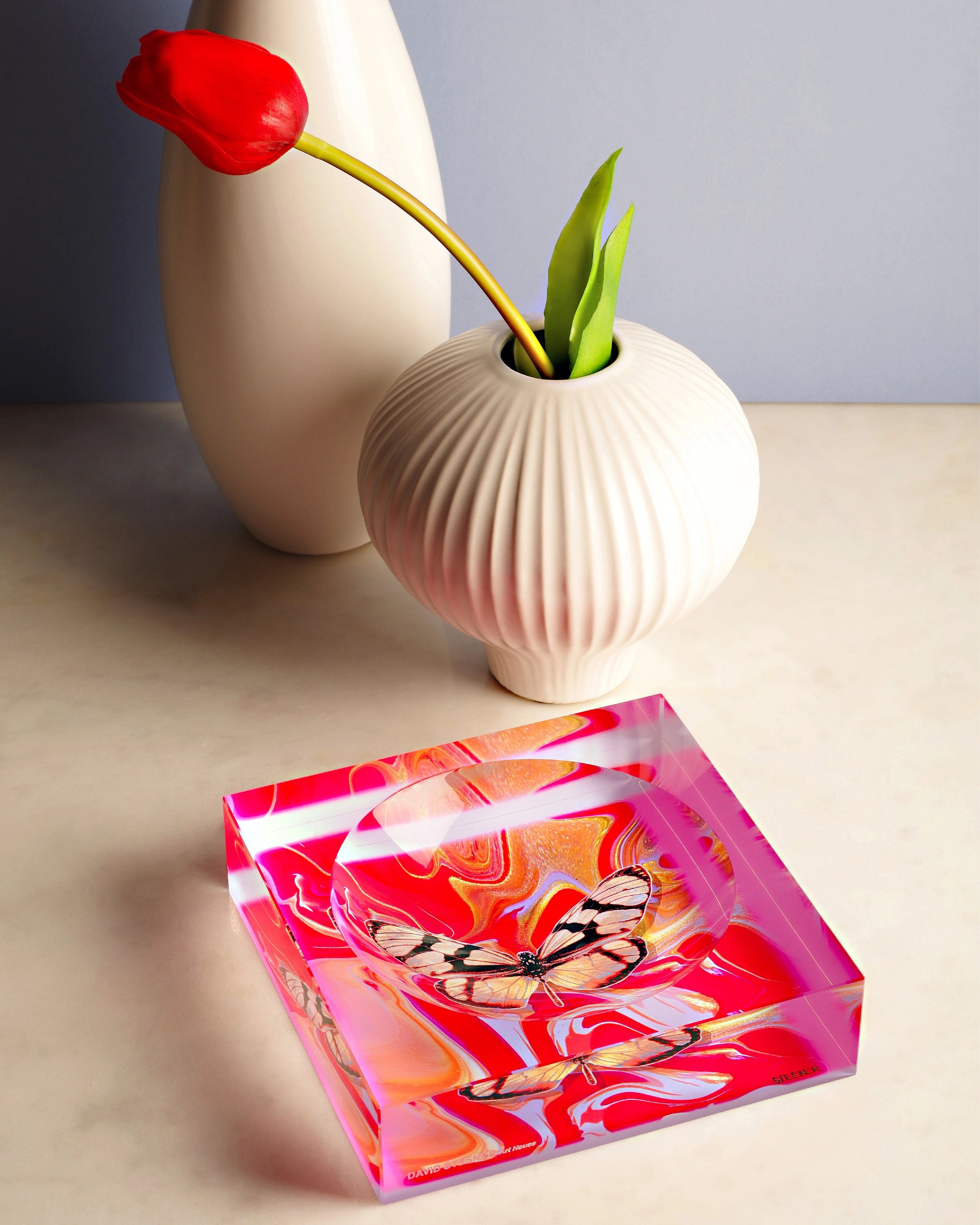 Scarlet Marble Flight