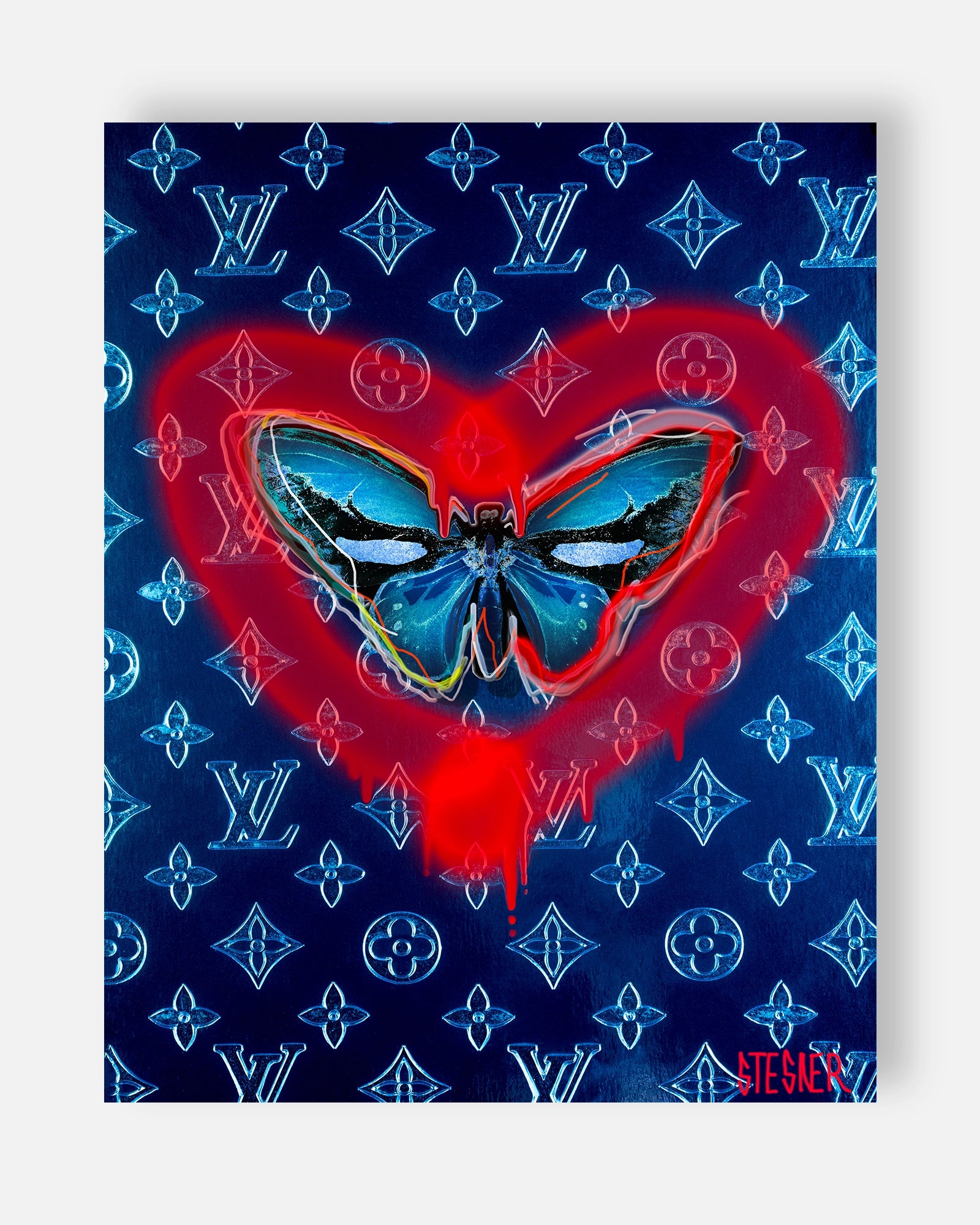 Love in Blue: LV Edition