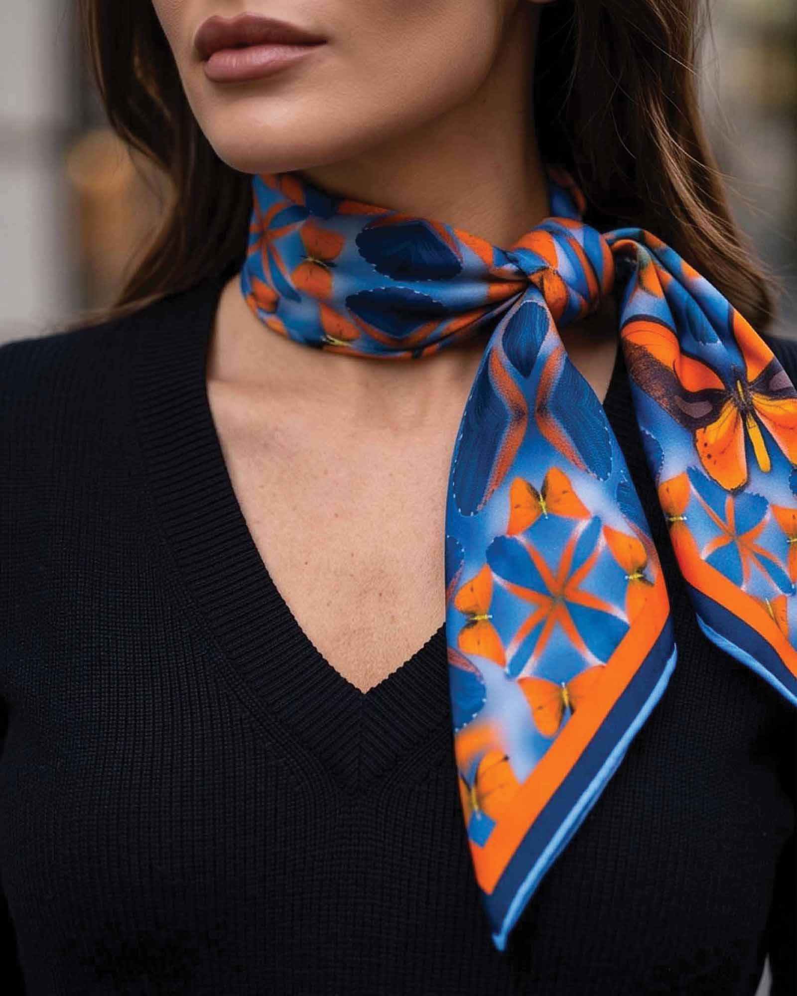 Lucy in the Sky — Silk Scarf By David Stesner · David Stesner ArtHouse