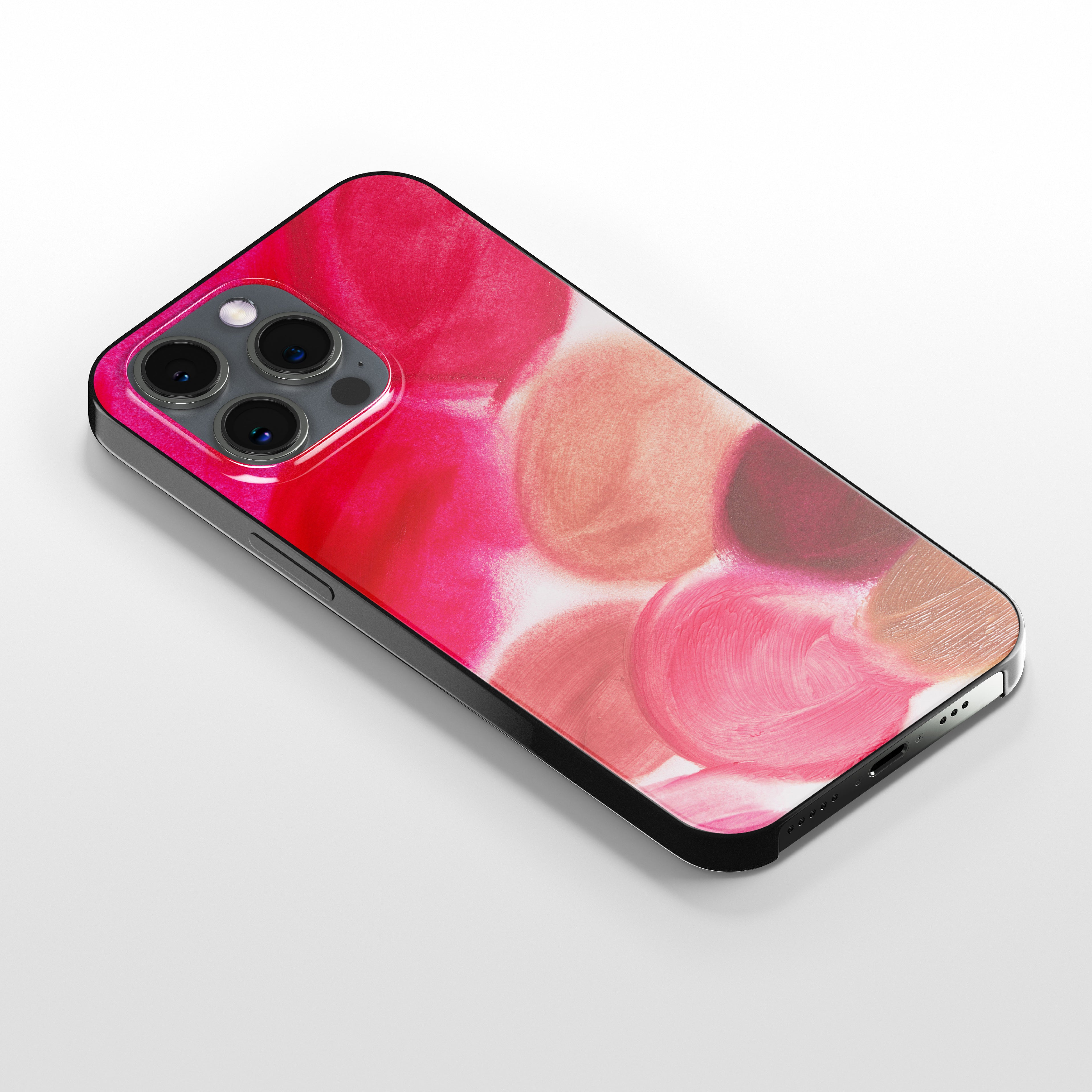 Color Clouds — iPhone case by David Stesner ArtHouse — side view
