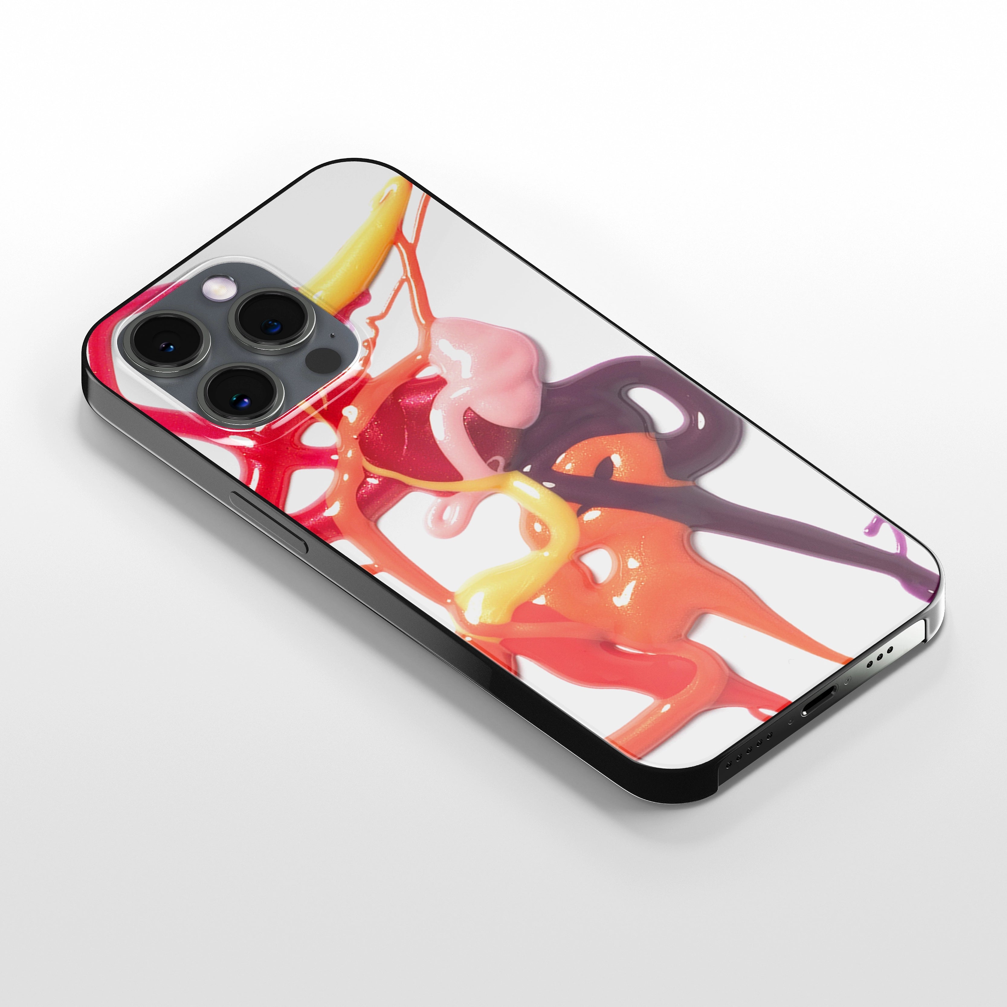 Dazed & Confused — iPhone case by David Stesner ArtHouse — side view