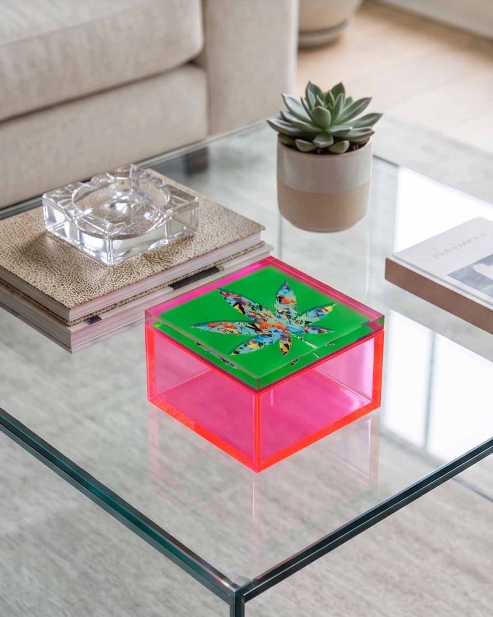 High Rollers Leaf Keepsake Box