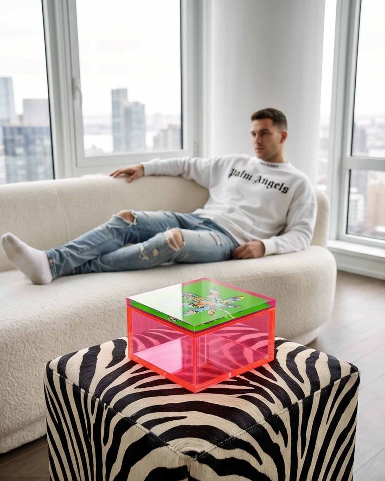 High Rollers Leaf Keepsake Box