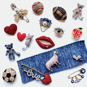 Denim Pouch Pin Pack Collections