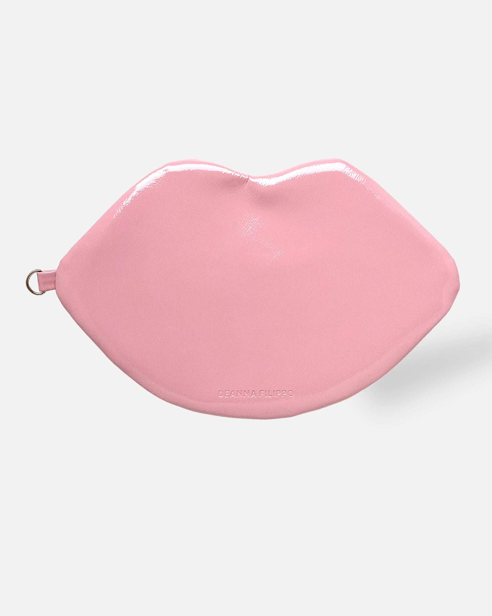 The Blake — Pastel Pink Lip Pouch by David Stesner ArtHouse — pink beauty, detail close-up