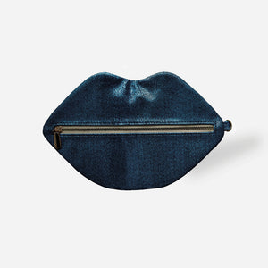 NEW! The Blake — Deep Blu Denim Lip Pouch