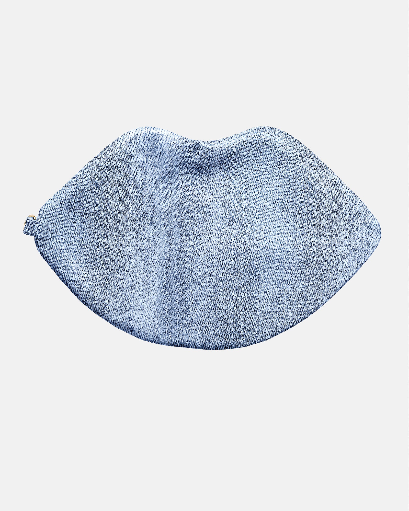 The Blake — Light Wash Denim Lip Pouch