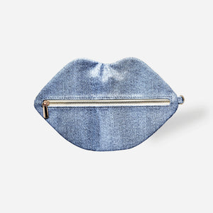 NEW! The Blake — Light Blu Denim Lip Pouch