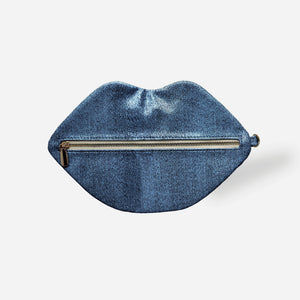 NEW! The Blake — Mid Blu Denim Lip Pouch