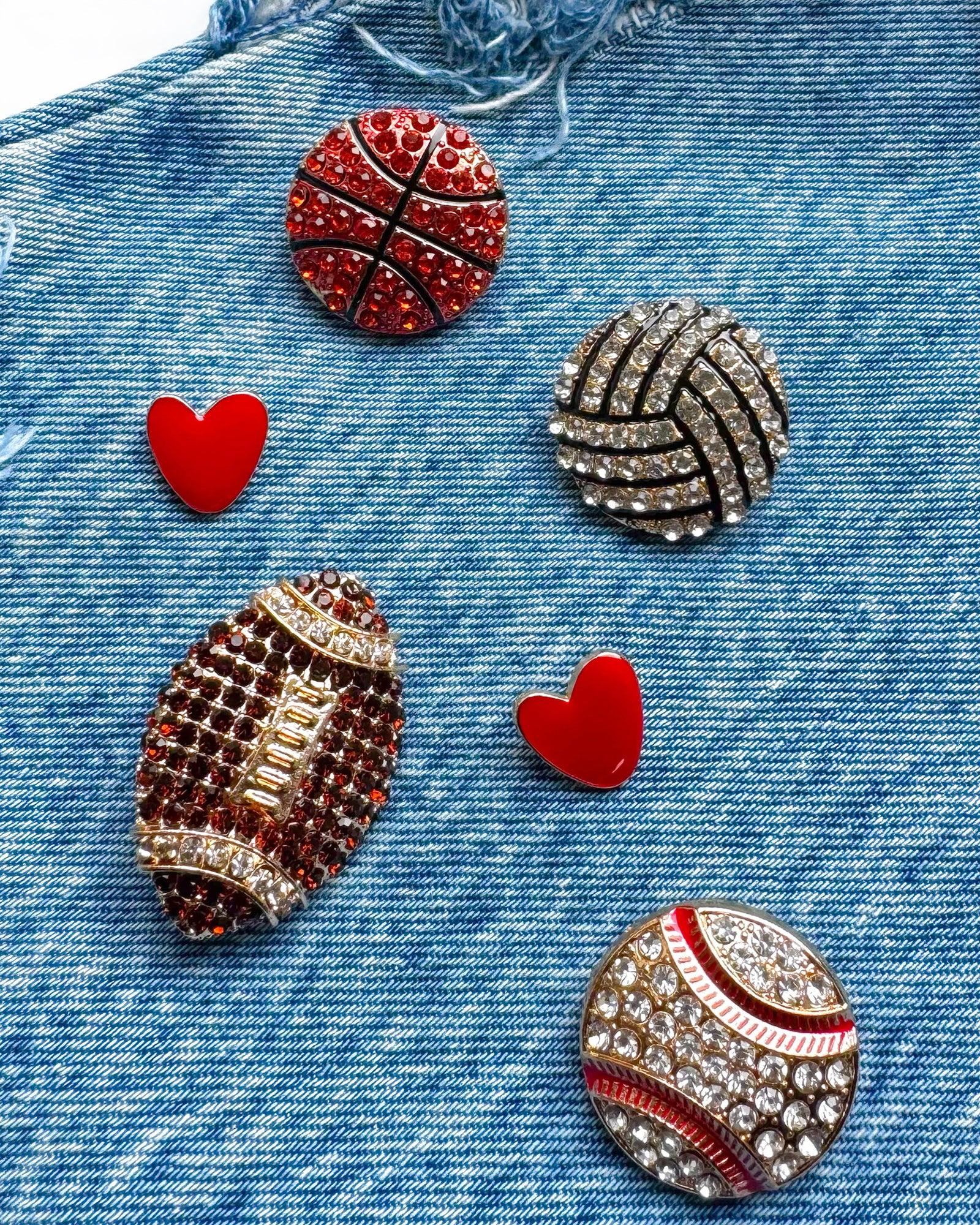 The Blake — Light Wash Denim Lip Pouch