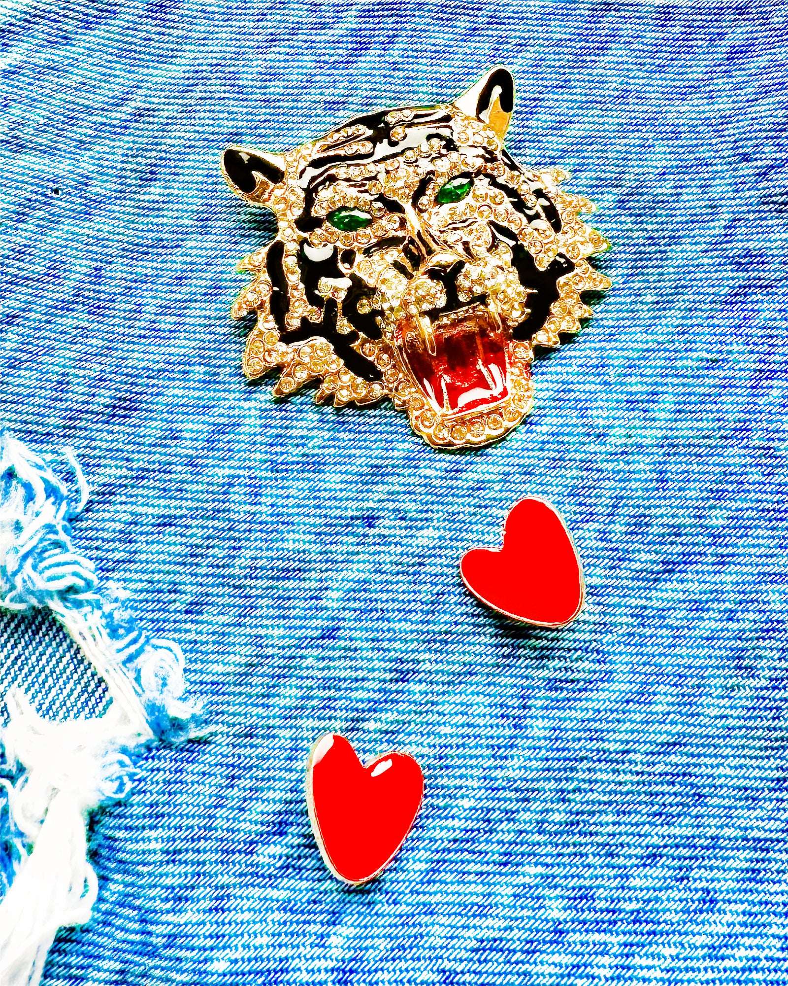 Denim Pouch Pin Pack Collections