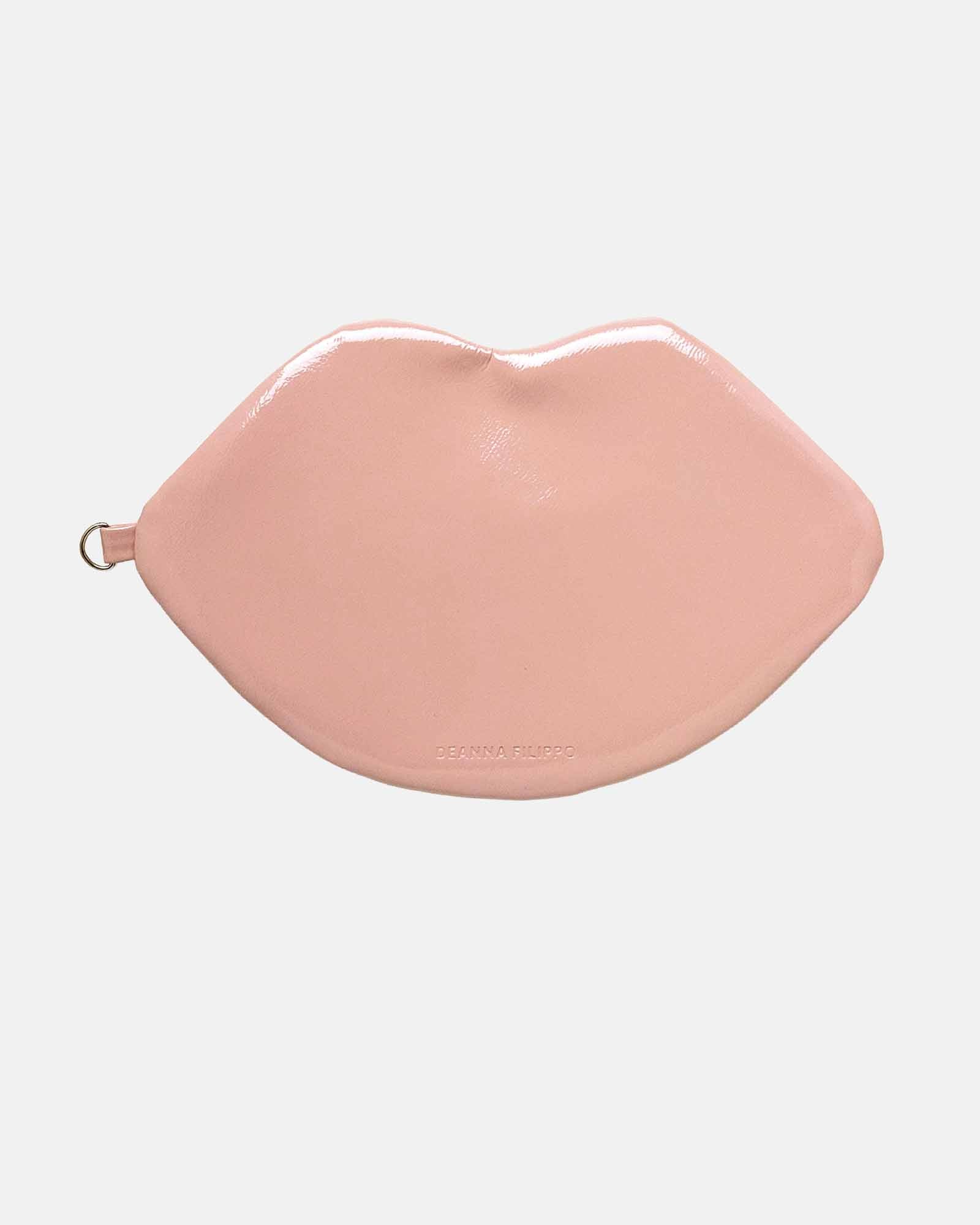 The Blake — Nude Lip Pouch by David Stesner ArtHouse — nude gold beauty, side angle