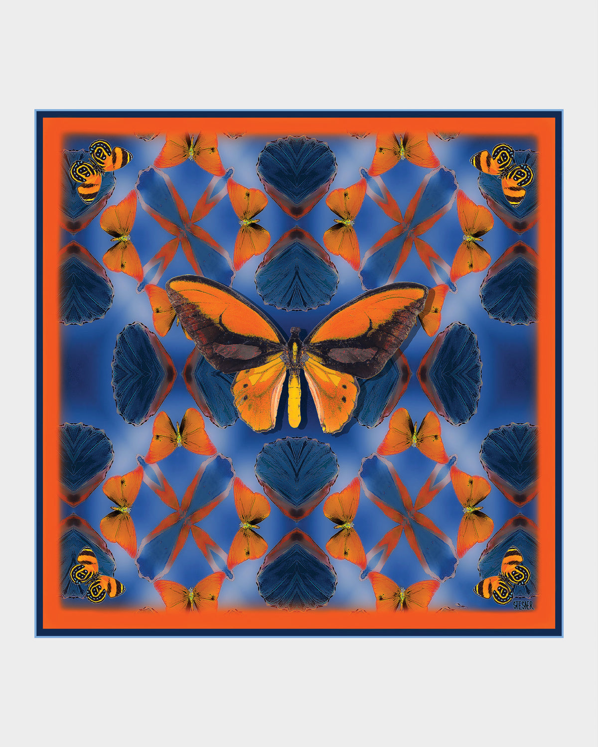 Lucy in the Sky Silk Scarf