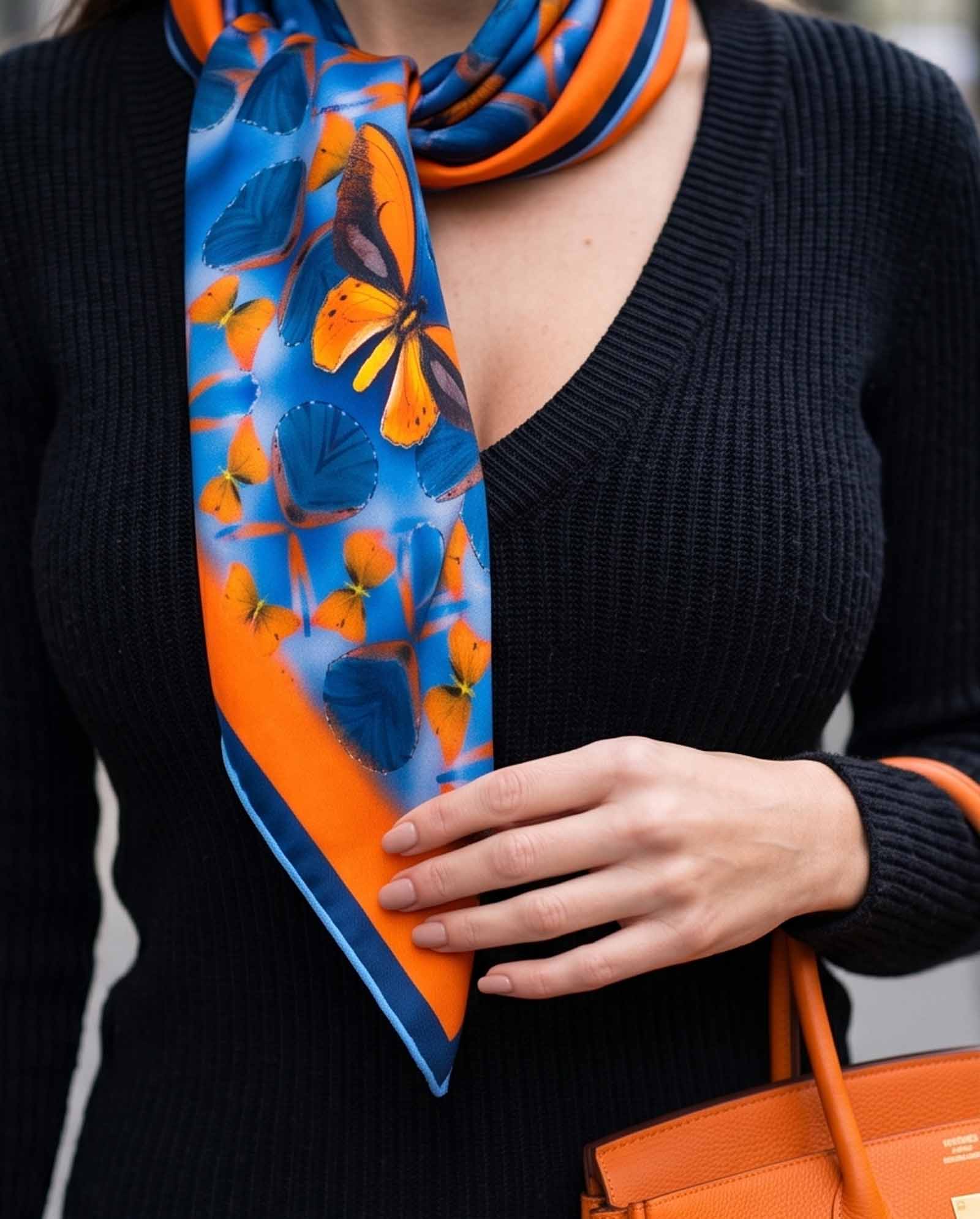 Lucy in the Sky — Silk Scarf By David Stesner · David Stesner ArtHouse
