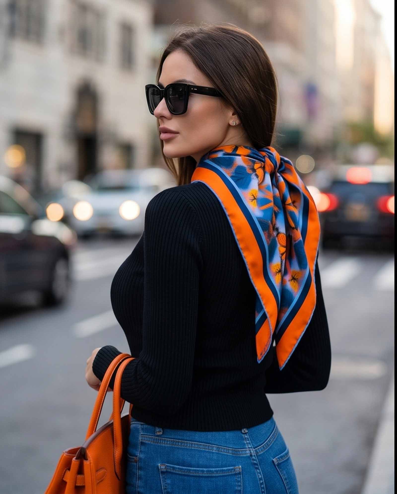Lucy in the Sky — Silk Scarf By David Stesner · David Stesner ArtHouse
