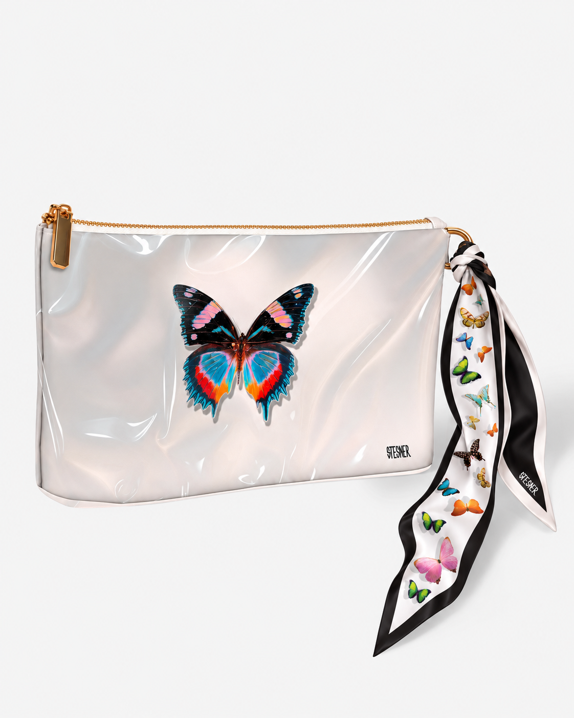 WHITE FLIGHT SILK TWILLY
