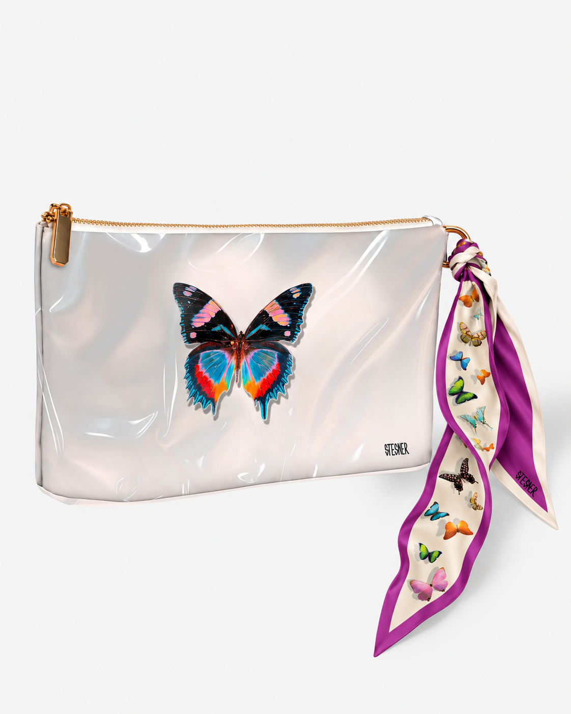 PLUM BLOOM SILK TWILLY