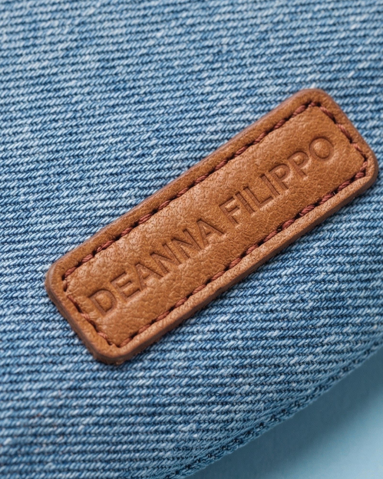 NEW! The Blake — Mid Blu Denim Lip Pouch