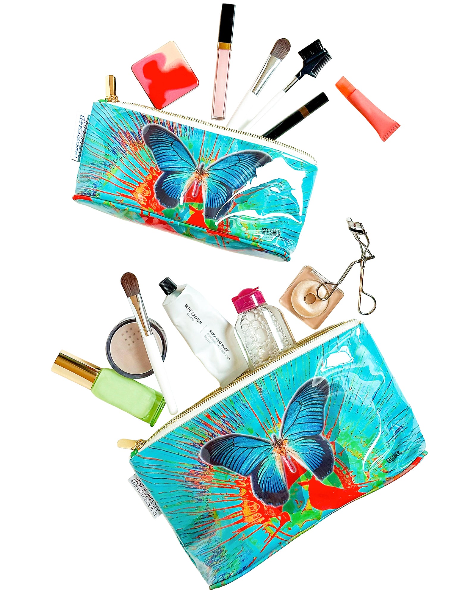 flight traveling makeup bag Vibrant Flight Makeup & Travel Bag